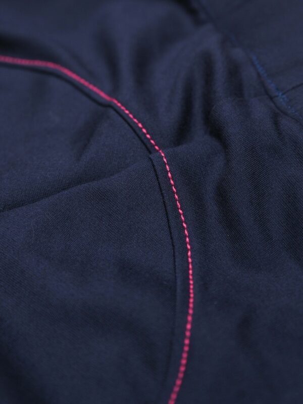 Navy Blue Jodhpurs with Pink Stitch - Image 5